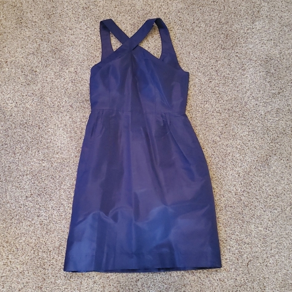 JCrew Whitley silk taffeta cocktail dress - Picture 3 of 9